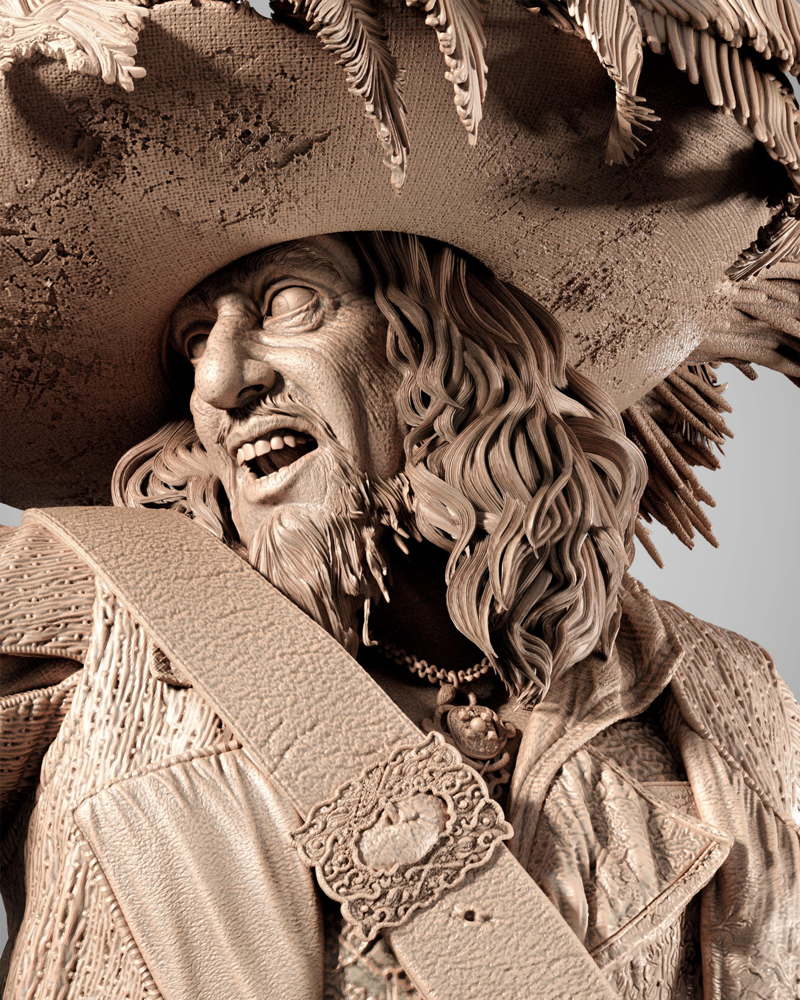 Hector Barbossa – Sculpture