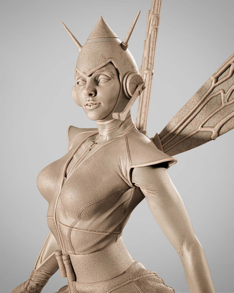 The Wasp #2 – Sculpture
