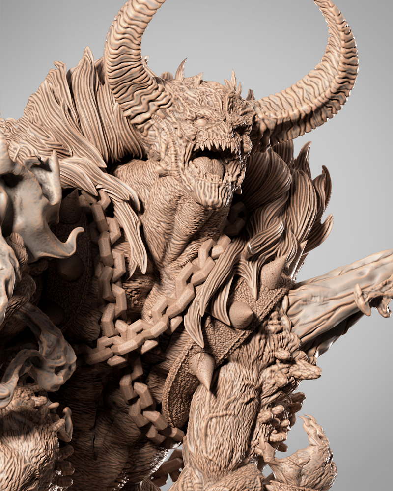 Omega Spawn - Sculpture