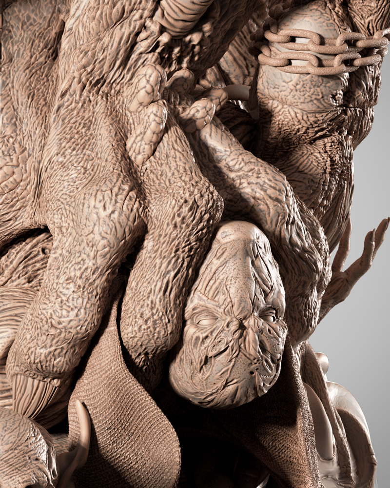 Omega Spawn - Sculpture