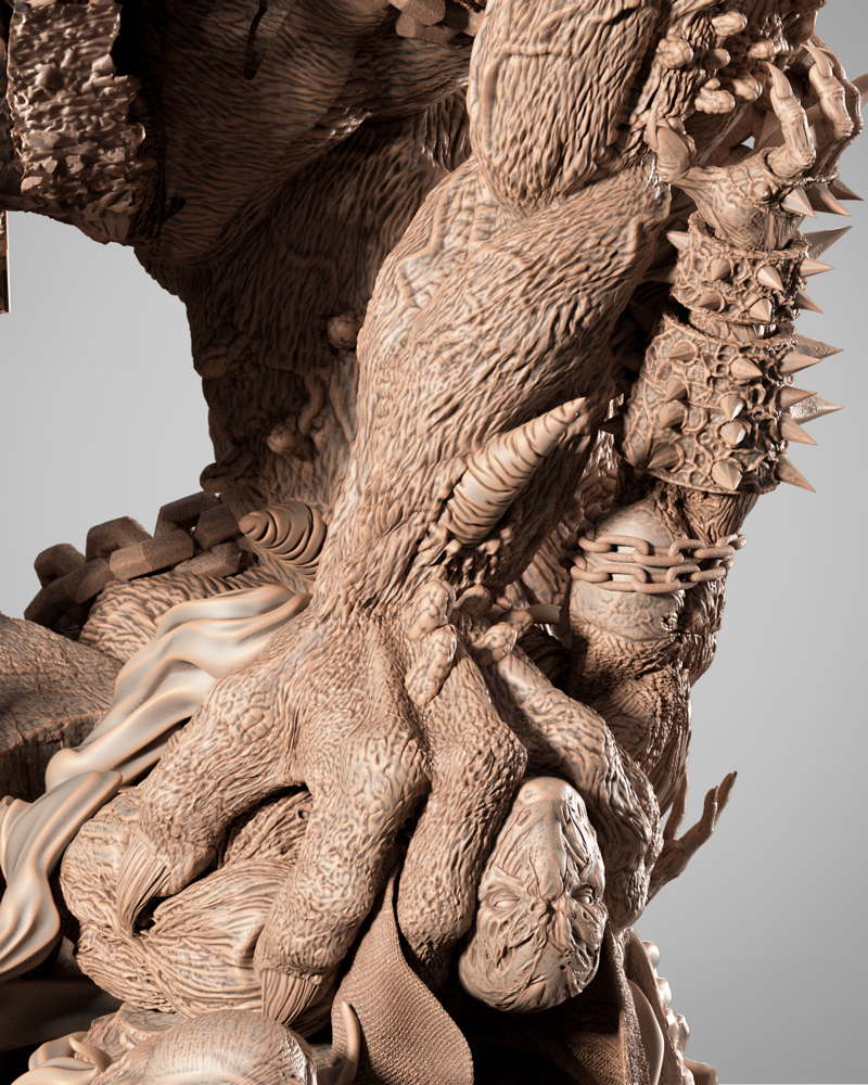 Omega Spawn - Sculpture