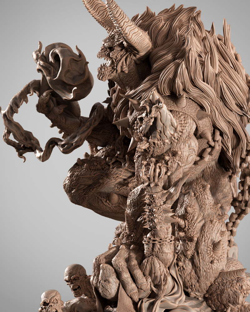 Omega Spawn - Sculpture
