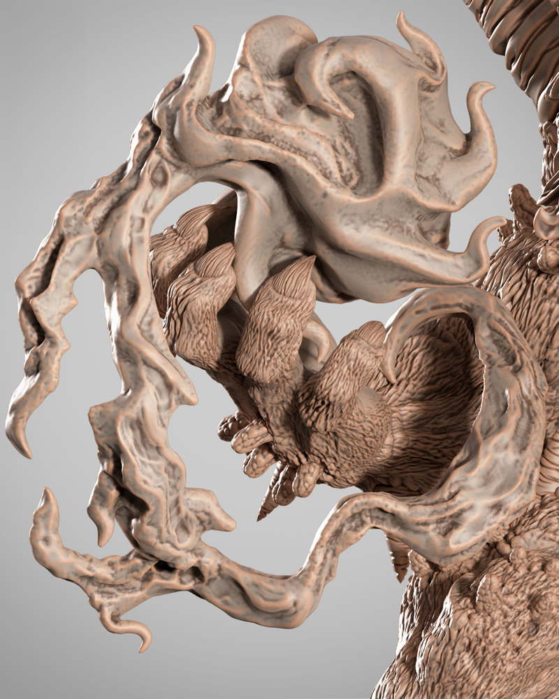 Omega Spawn - Sculpture