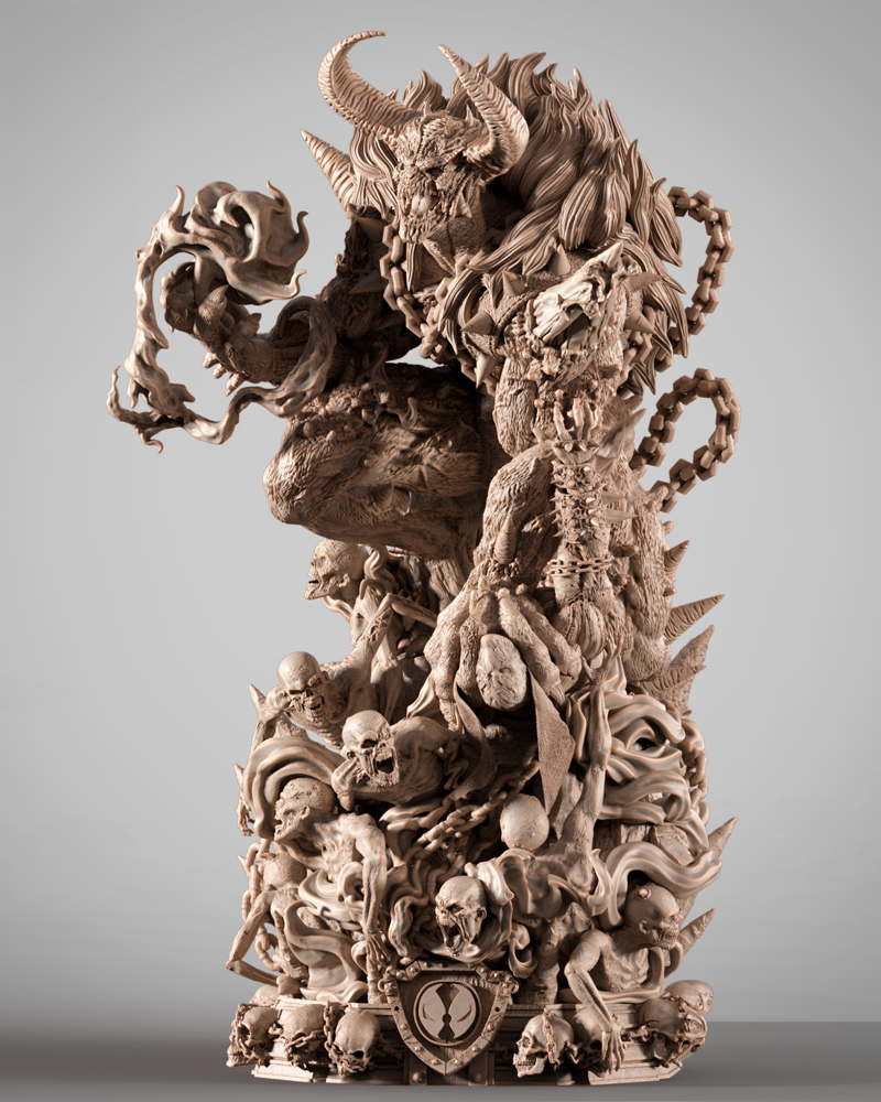 Omega Spawn - Sculpture