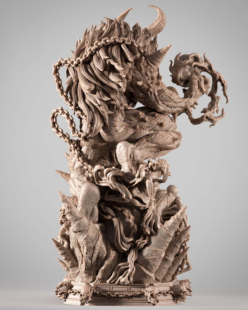 Omega Spawn - Sculpture