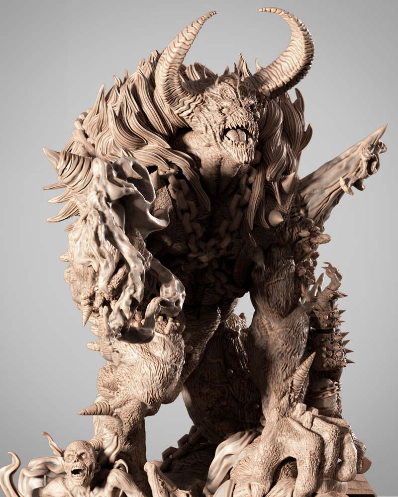Omega Spawn - Sculpture