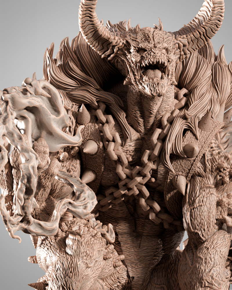Omega Spawn - Sculpture