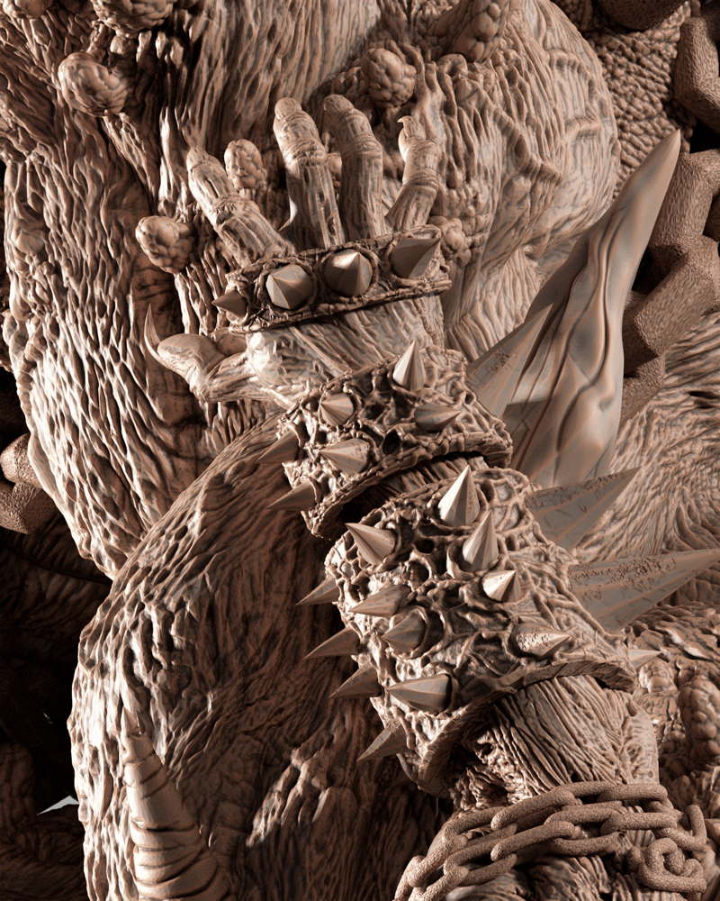 Omega Spawn - Sculpture