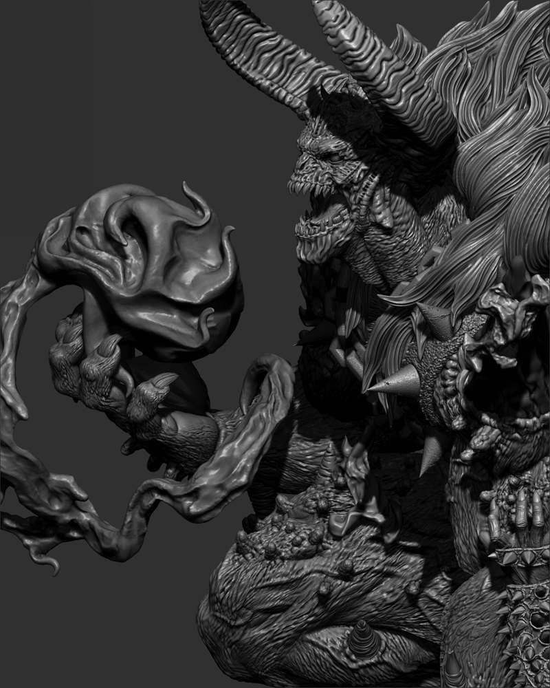 Omega Spawn - Sculpture