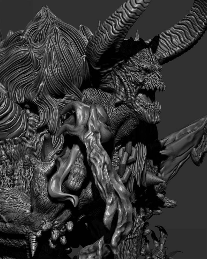 Omega Spawn - Sculpture