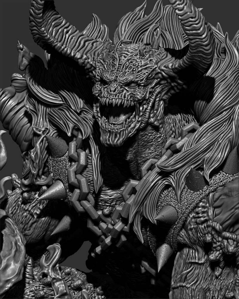 Omega Spawn - Sculpture