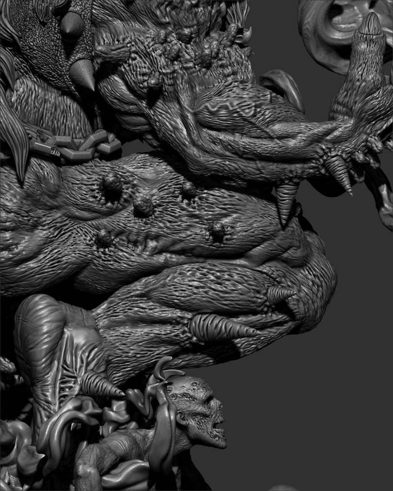 Omega Spawn - Sculpture