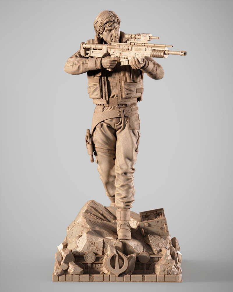 Cassian Andor – Sculpture
