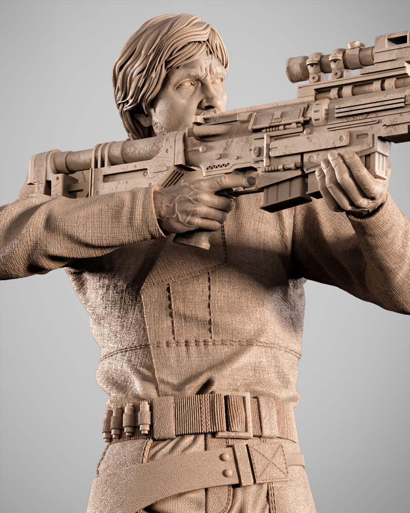 Cassian Andor – Sculpture