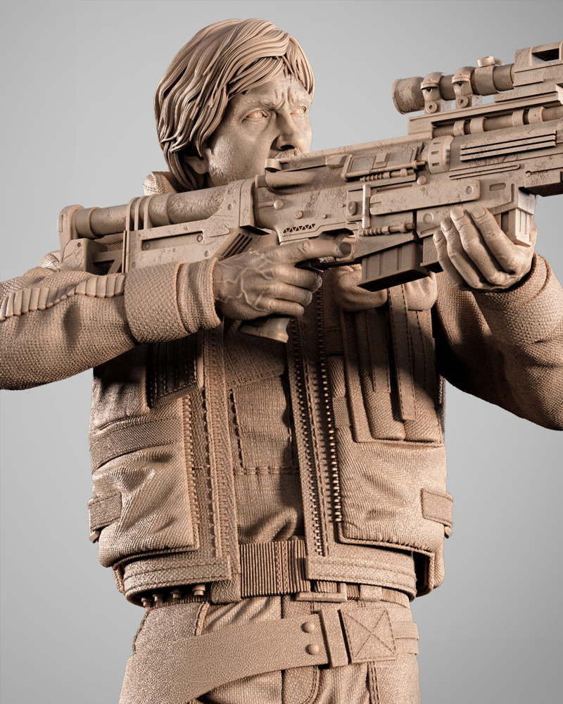 Cassian Andor – Sculpture