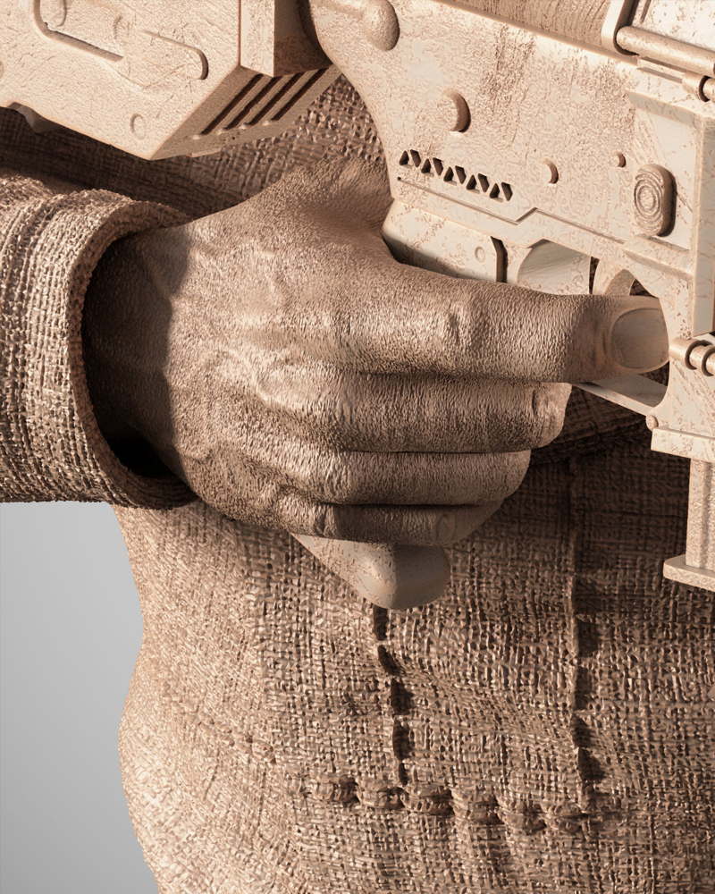 Cassian Andor – Sculpture