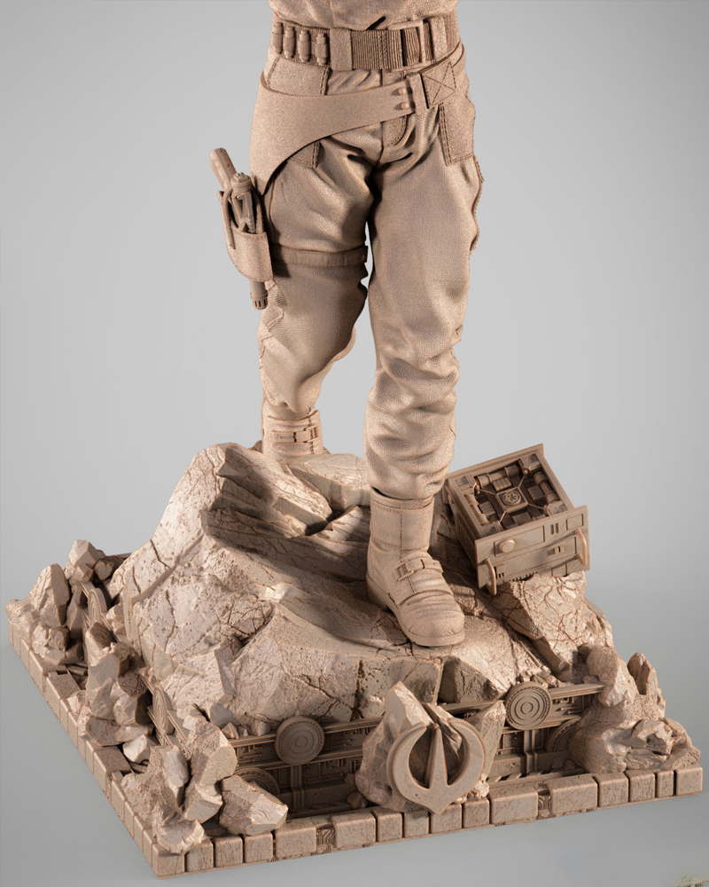 Cassian Andor – Sculpture
