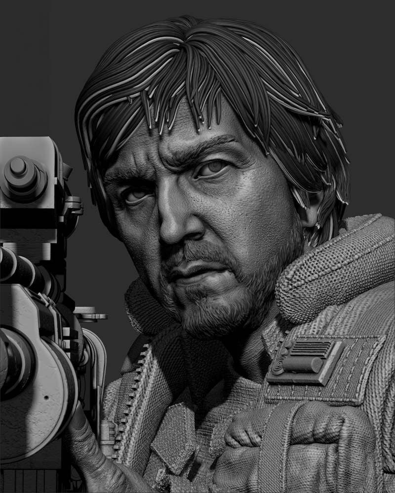Cassian Andor – Sculpture