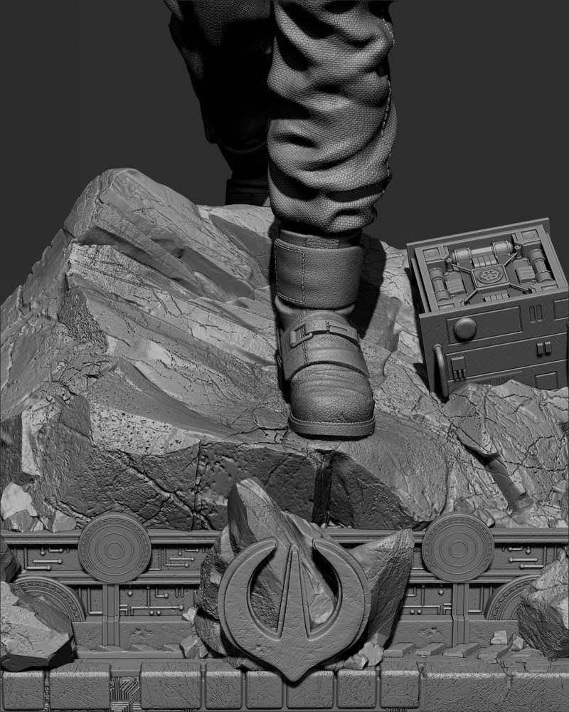 Cassian Andor – Sculpture