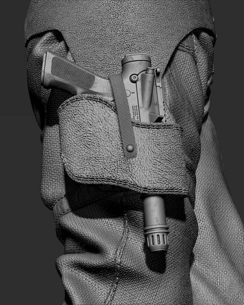 Cassian Andor – Sculpture