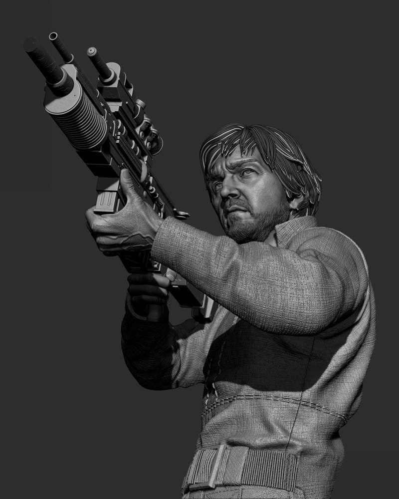 Cassian Andor – Sculpture