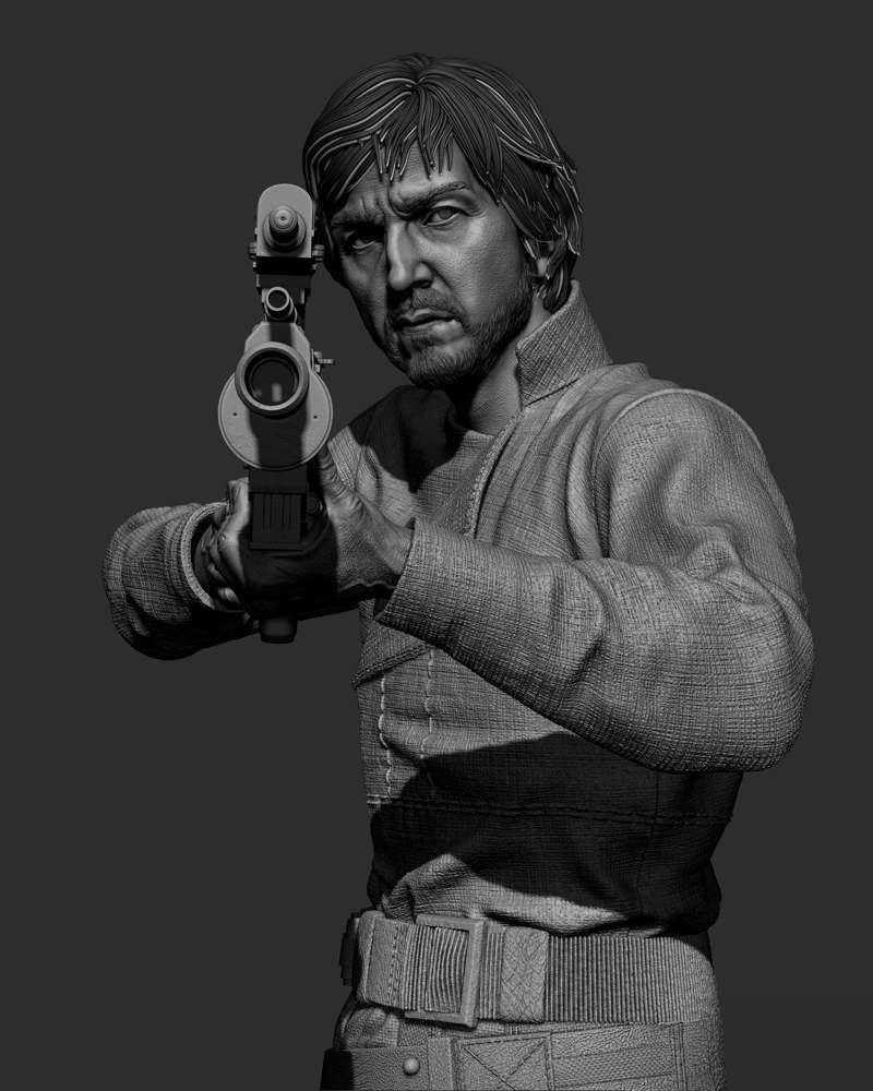 Cassian Andor – Sculpture