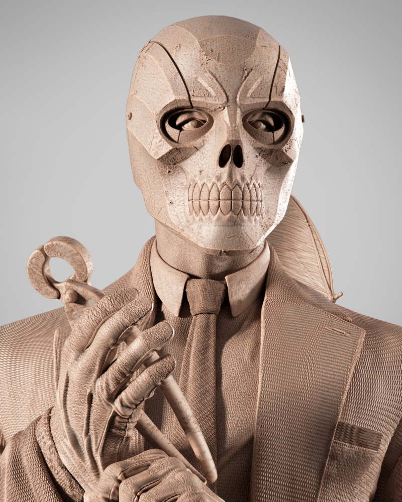 Black Mask – Sculpture