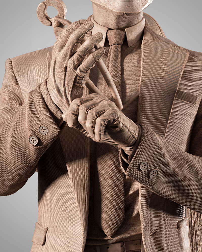 Black Mask – Sculpture