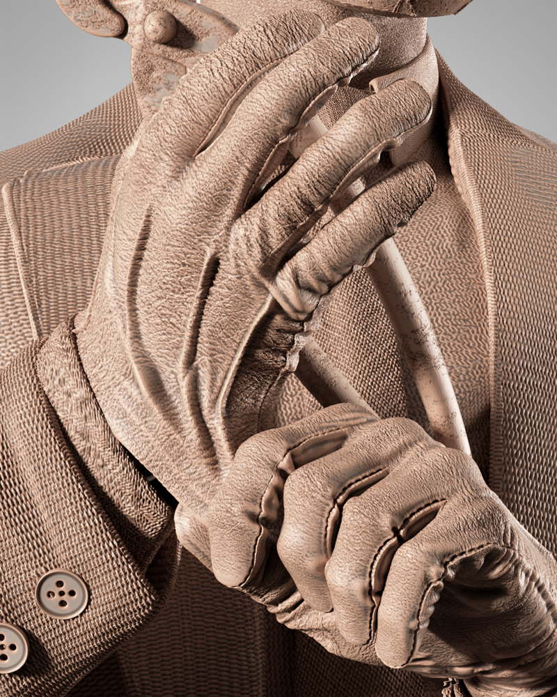 Black Mask – Sculpture