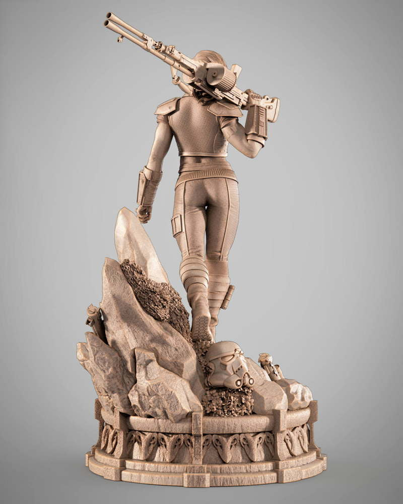 Cara Dune – Sculpture
