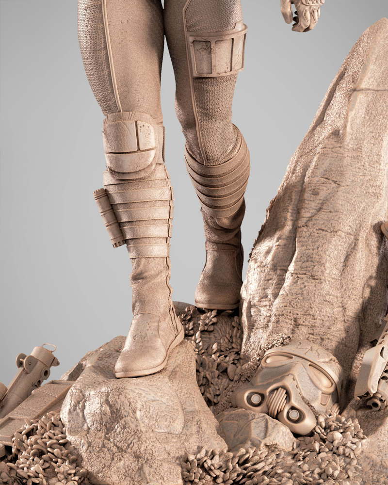 Cara Dune – Sculpture