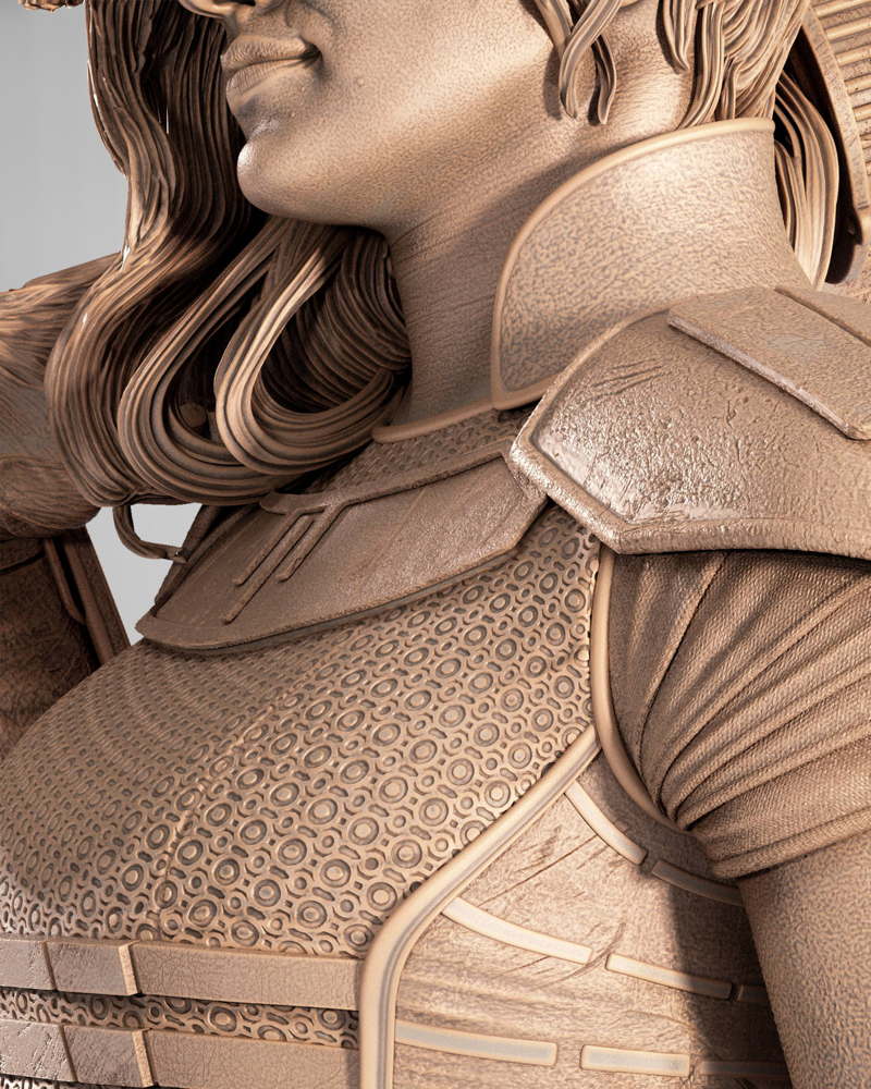 Cara Dune – Sculpture
