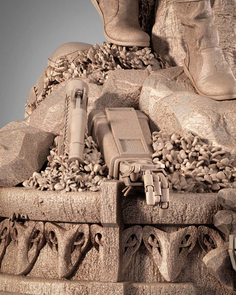 Cara Dune – Sculpture