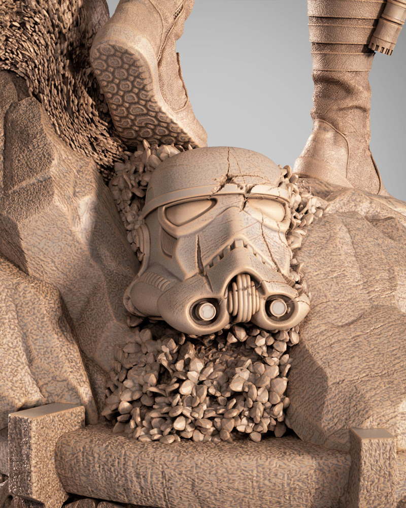 Cara Dune – Sculpture