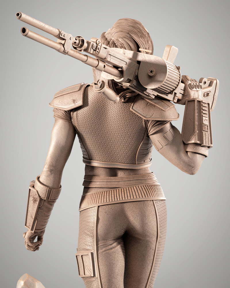 Cara Dune – Sculpture