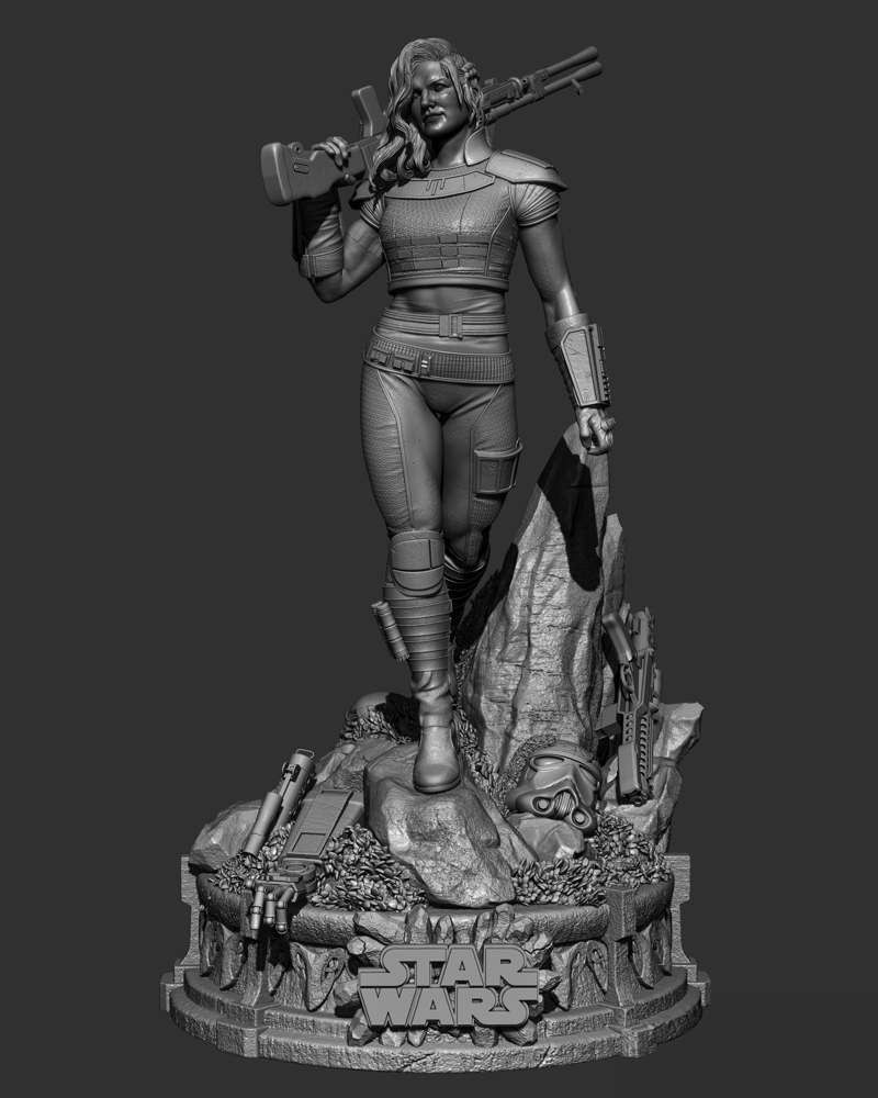 Cara Dune – Sculpture