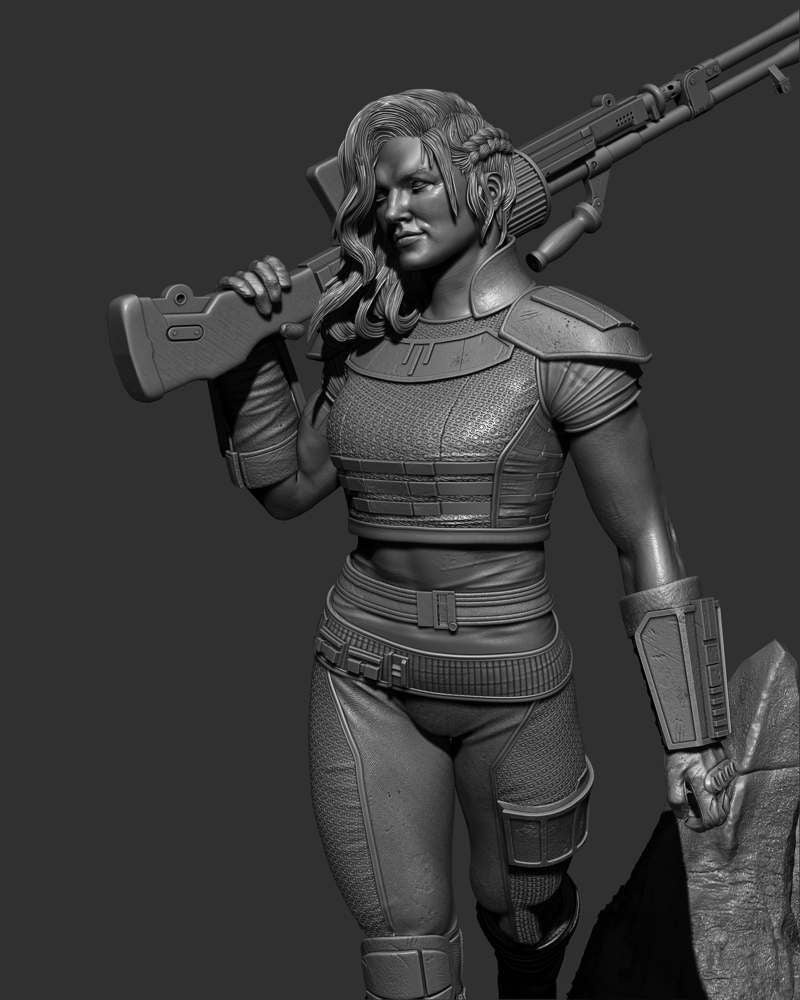 Cara Dune – Sculpture