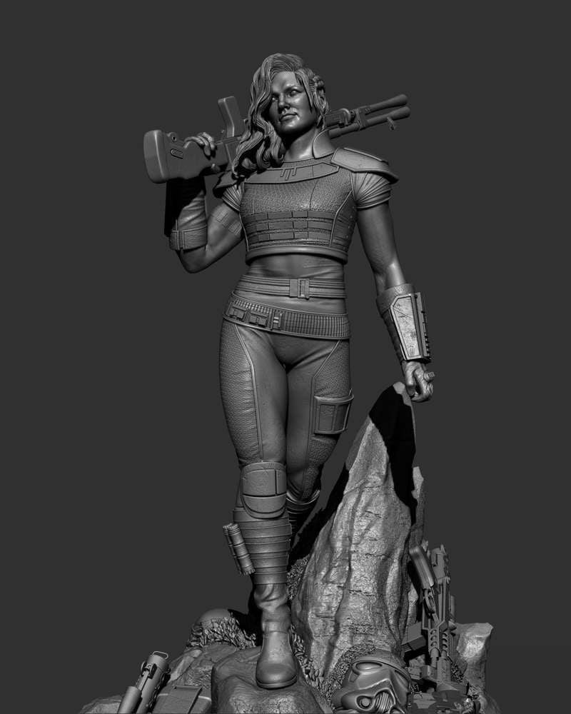 Cara Dune – Sculpture