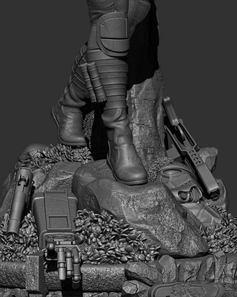 Cara Dune – Sculpture