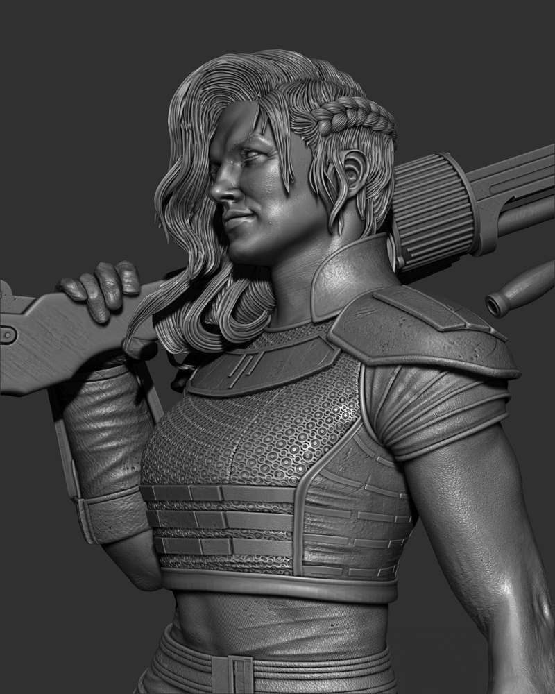 Cara Dune – Sculpture