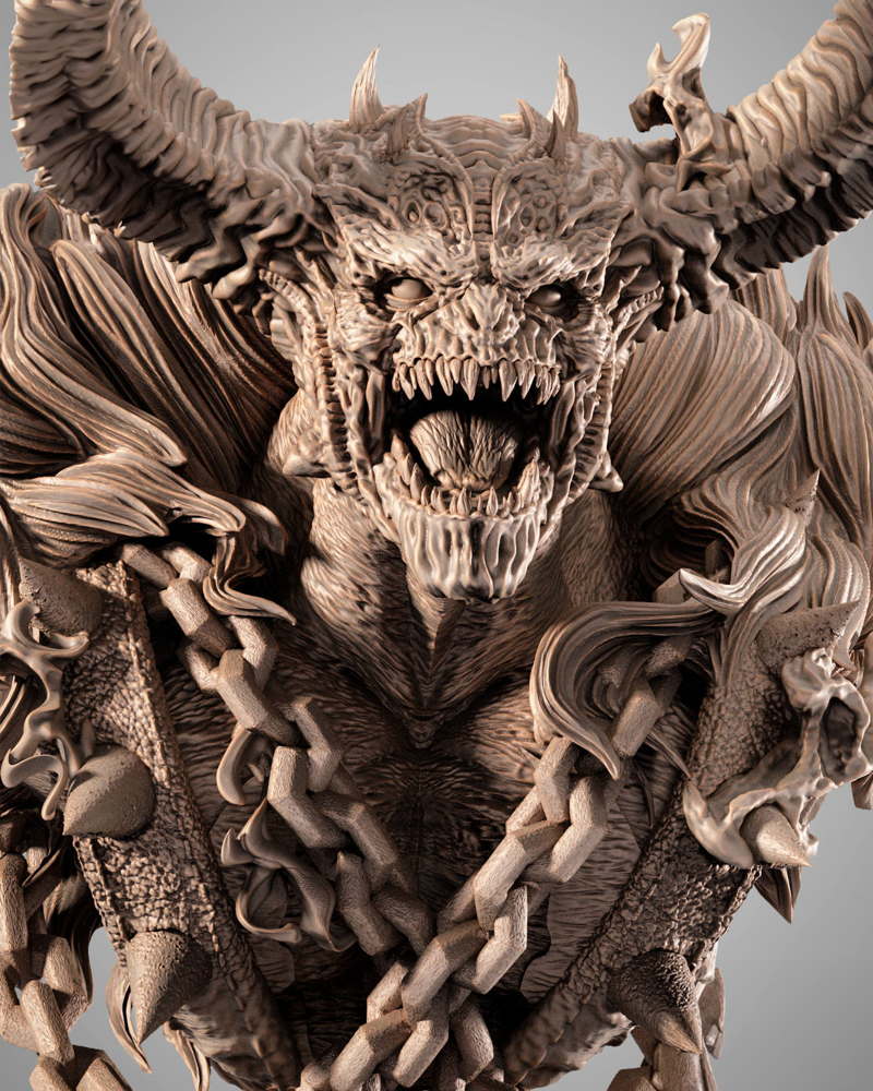 Omega Spawn - Portrait Bust