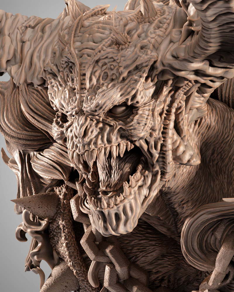 Omega Spawn - Portrait Bust