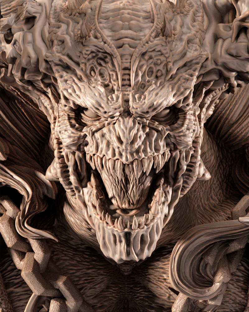Omega Spawn - Portrait Bust