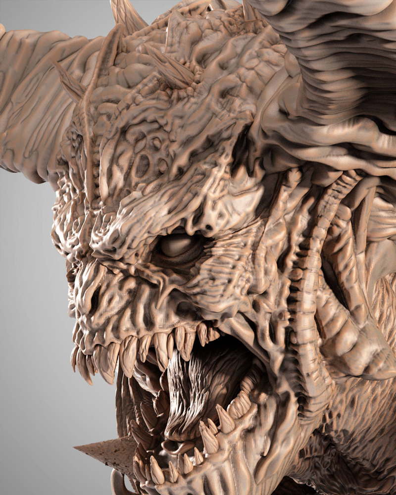 Omega Spawn - Portrait Bust