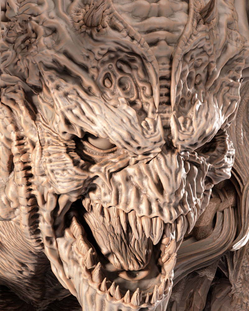Omega Spawn - Portrait Bust