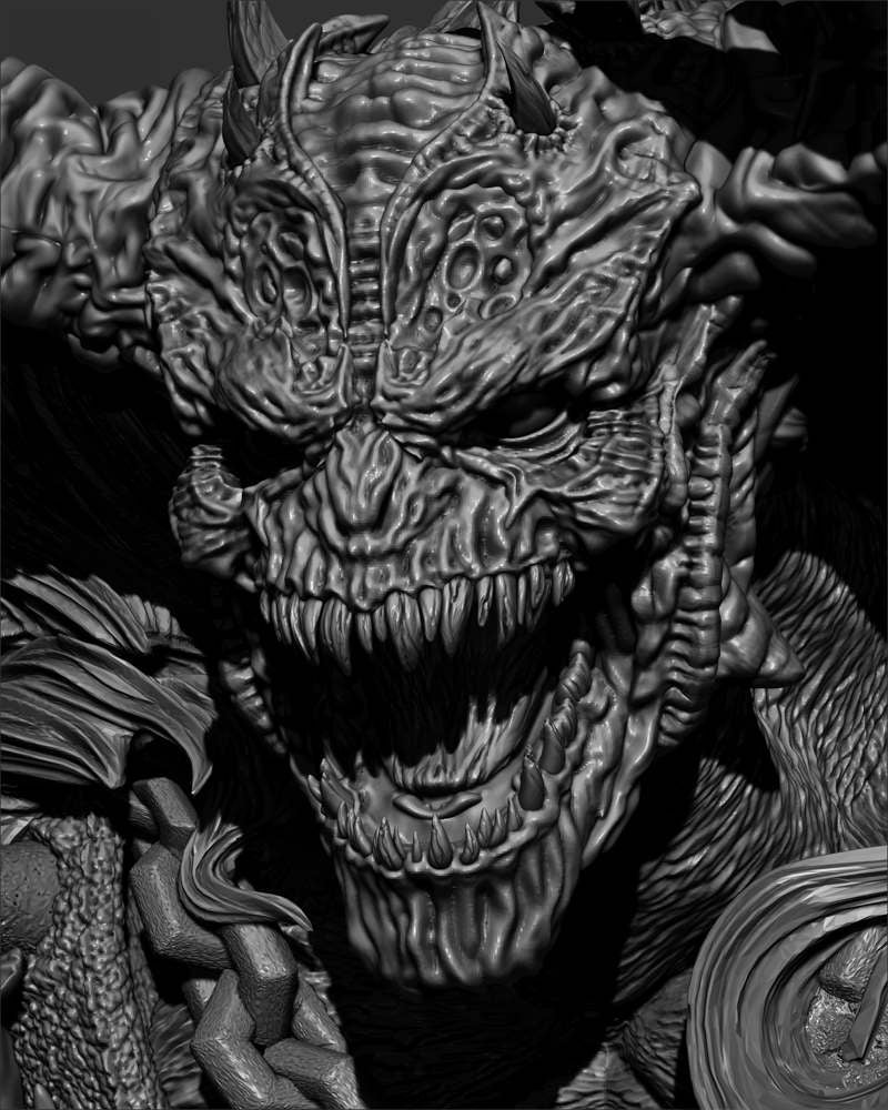Omega Spawn - Portrait Bust