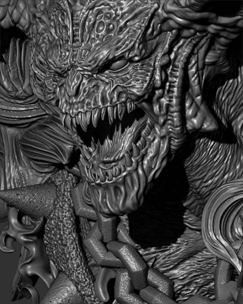Omega Spawn - Portrait Bust