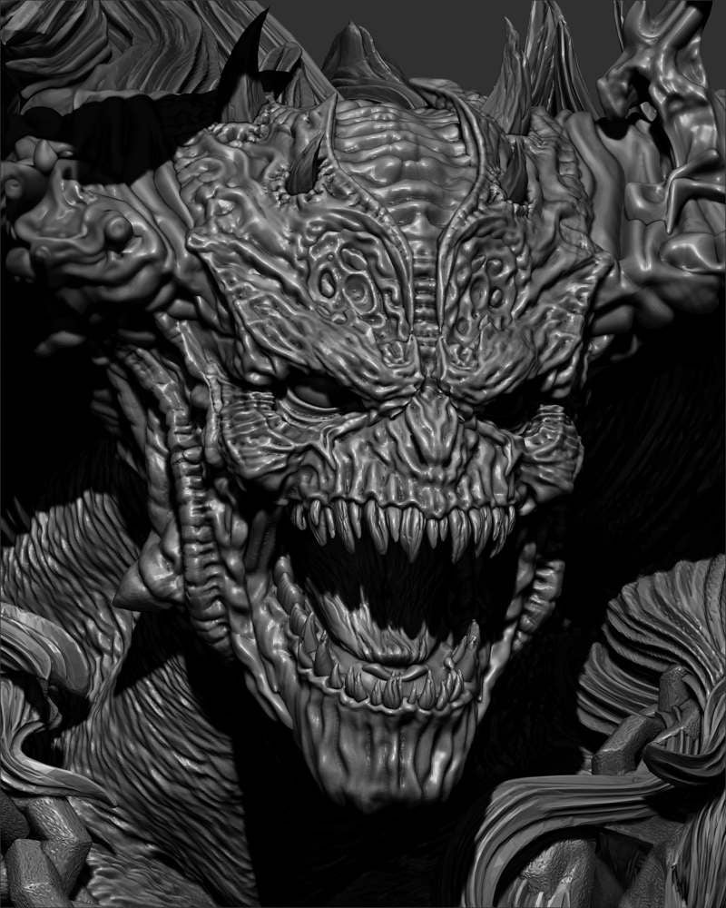 Omega Spawn - Portrait Bust