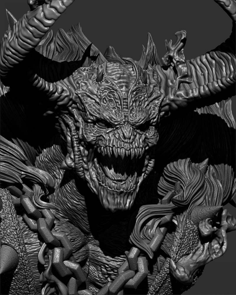 Omega Spawn - Portrait Bust