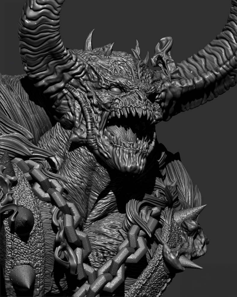Omega Spawn - Portrait Bust